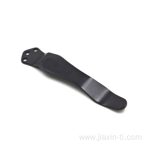 Deep Carry TC4 Titanium Pocket Clip for Knife
